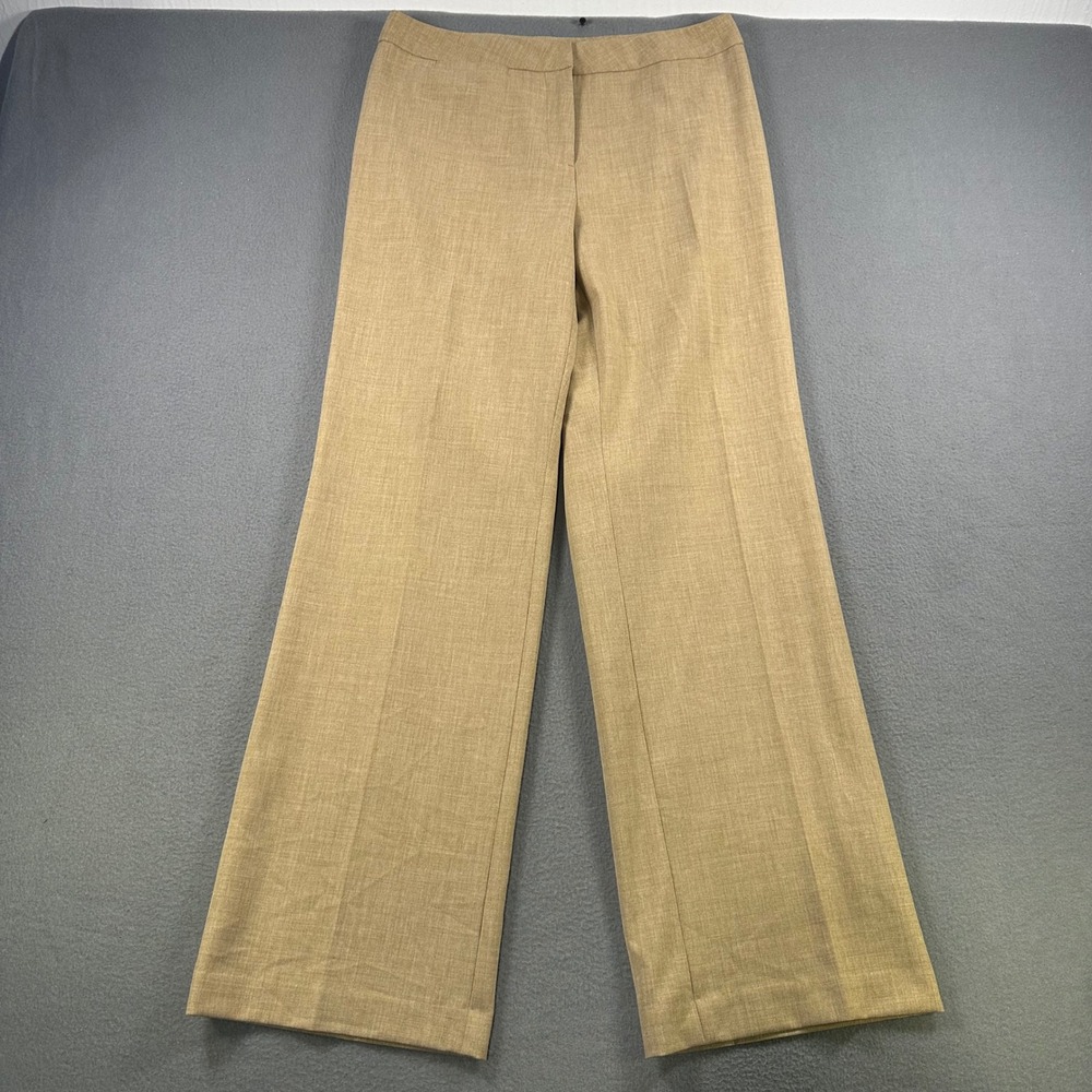 i.e. Tan Wide Leg Dress Pants Womens Size 8 Camel Brown Professional Trousers